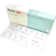 Diovan 160 mg Tablet 14's Strip image