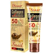 Disaar Collagen Sunscreen SPF 50 PA plus plus plus - 50g -339121681 image