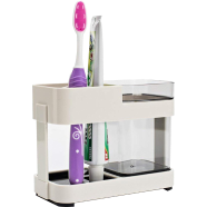 Dish Soap Dispenser with Sponge Holder Sink Countertop Organizer icon