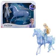 Disney Frozen HLW58 Elsa Fashion Doll And Horse image