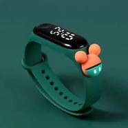 Disney Mickey Minnie LED Touch Pooh Bear Bracelet Watch For Birthday Gifts image