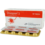 Disopan 2 mg Tablet 10's strip image