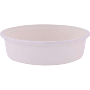 Disposable Bowl 20pcs - 500gm -Cream image