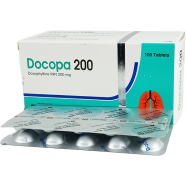 Docopa 200 mg 10's Strip Tablet image