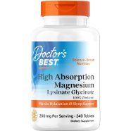 Doctor's Best High Absorption Magnesium 200mg 240 Tablets - 753950000872 image