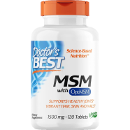 Doctor’s Best MSM With OptiMSM 120 Tablets -375905284 image