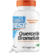Doctor's Best Quercetin Bromelain 180 Veggie Capsules -463295586 image