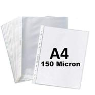 Document Protector Sheet A4 Size 11 holes -50Pcs image