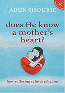 Does He Know A Mother's Heart? image