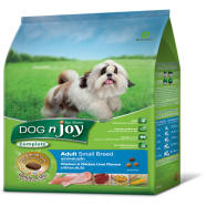 Dog n Joy Adult Small Breed Dry Dog Food - Chicken and Chicken Liver Flavor 10kg image