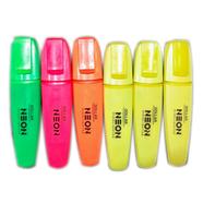 Dollar Neon Highlighter 6Pes image