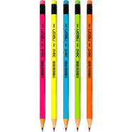Domes Neon Rubber Tipped Graphite Pencils-10 Pcs image