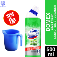 Domex Toilet Cleaning Liquid Lime Fresh - 500 ml (Get Mug Free) image