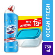 Domex Toilet Cleaning Liquid Ocean Fresh 750ml With Container Free - 68880411