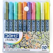 Doms Metallic Brush Pen (10 Assorted Shades) icon