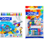 Doms Non-Toxic Brush Pen-14 Colors Set image