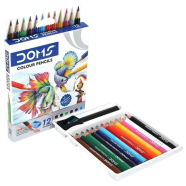 Doms Small Colour Pencils 12 Shades