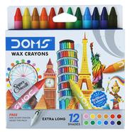 Doms Wax Crayon 12 Colors Pack image