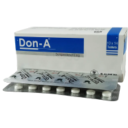 Don-A 10 mg 14's Strip Tablet icon