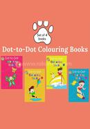 Dot-to-Dot Colouring Books :Set of 4 books image