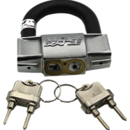 Double Key Anti Acid Heavy Duty Lock For Motorcycle image
