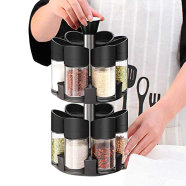 Double Layer Spice Rack Set 12 Pcs image