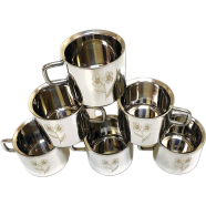 Double Wall Stainless Steel Tea And Coffee Cups Set 6pcs icon