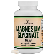 Double Wood Supplements Magnesium Glycinate 400mg - 180 Capsules -523360654 image