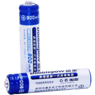 Doublepow AAA(R03) Rechargeable Battery 900mAh 2pcs image
