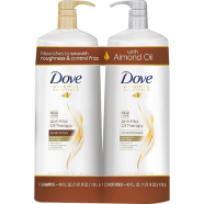 Dove Anti-Frizz O. T Shampoo and Conditioner 2 X 1.18 L image
