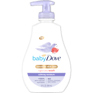 Dove Baby Sensitive Skin Care Calming Moisture Night Time Wash 384ml image