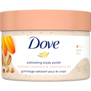 Dove Exfoliating Body Polish Colloidal Oatmeal And Calendula Oil-298g image
