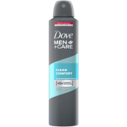 Dove Men Care Clean Comfort Body Spray 250 ml image