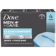 Dove Men Deep Clean Body plus Face Bar 106 gm image