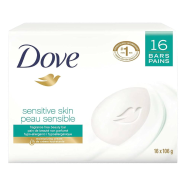 Dove Sensitive Skin Moisturizing Cream Soap 16 X 106g image
