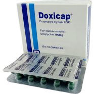 Doxicap 100 mg Capsule 10's Strip image
