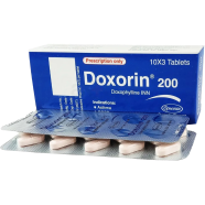 Doxorin 200 mg - 10's Strip Tablet image
