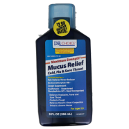 Dr Choice Maximum Str. Muscus R. Cold Flu and Sore Throat 266 ml image
