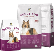 Dr. Petz Adult Dry Dog Food - Liver Flavor 10kg | For All Breed Dogs image