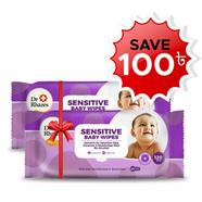 Dr Rhazes Sensitive Baby Wipes 120Pcs (2 pcs combo) icon