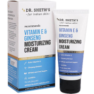 Dr. Sheth's Vitamin E and Ginseng Face Moisturizer Cream Women and Men 50 gm -526103122 image