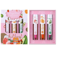 Dragon Ranee Warm Lip Color Fruits Lip Oil 3Pcs Set image