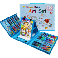 Drawing Art Set Painting Drawing Supplies 208 Pcs (Blue Color Box)