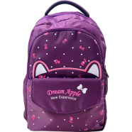 Dream Apple School Bag Purple Colour image