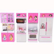 Dream Princess Beautiful Little Chef Kids Kitchen Play Set with Light and Sound Battery Operated Kitchen Set - QF26210DP icon