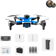 Drone F200 , Dual Cameras, Powerful Brushless Motor, Optical Flow Positioning, Intelligent Obstacle Avoidance, Intelligent Follow Me, Foldable Aerial Drone with Remote Control, Gift image