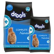 Drools Adult Cat Food Ocean Fish - 3kg With1.2kg Free image