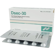 Dsec 30 mg 10's Strip Capsule image