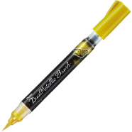 Dual Metallic Brush Pen -Gold - XGFH-DXX
