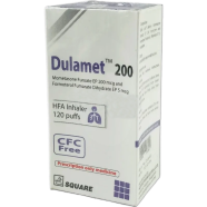 Dulamet (200 Mcg, 5 Mcg)/Puff Inhaler 120 Metered Inhalations image